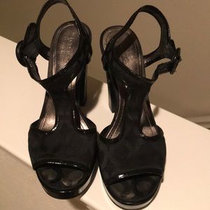 Used size 6 Coach heels